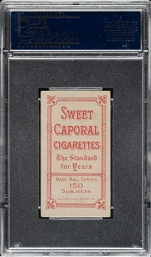 1909-1911 T206 White Border Germany Schaefer Detroit PSA VG 3