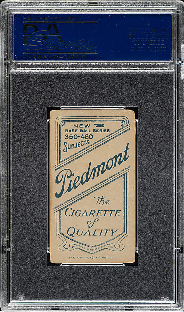 1909-1911 T206 White Border Charley O'Leary Hands on Knees PSA VG 3