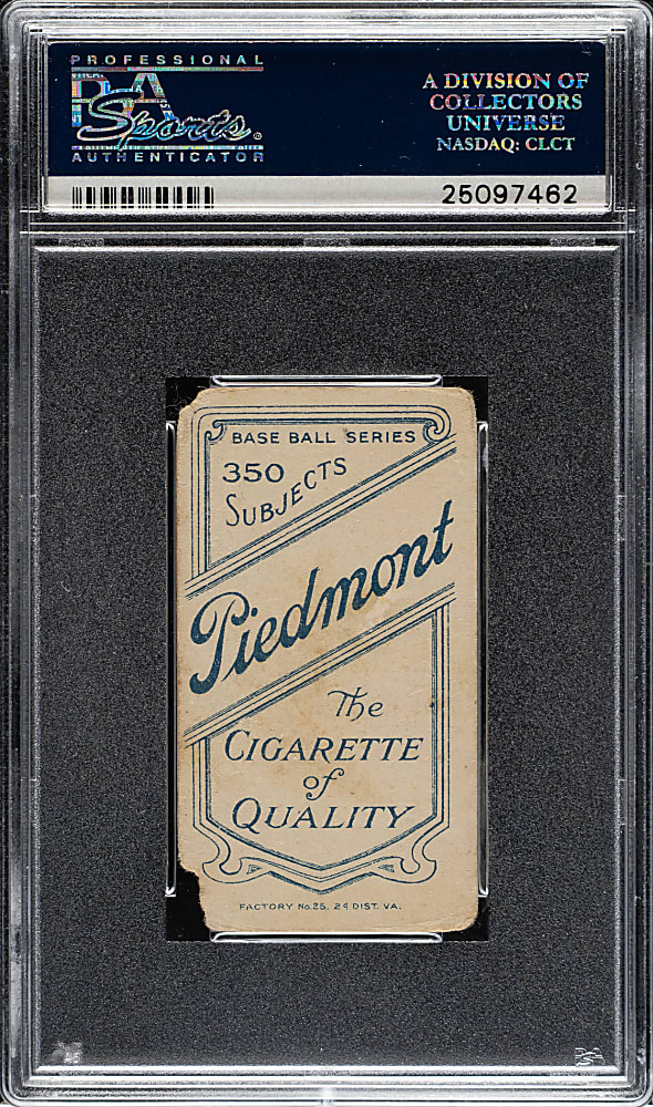 1909-1911 T206 White Border Oscar Stanage PSA POOR 1