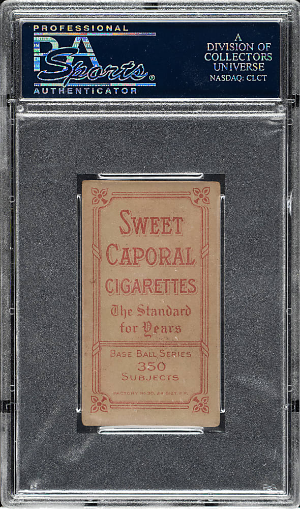 1909-1911 T206 White Border Ed Summers PSA VG 3