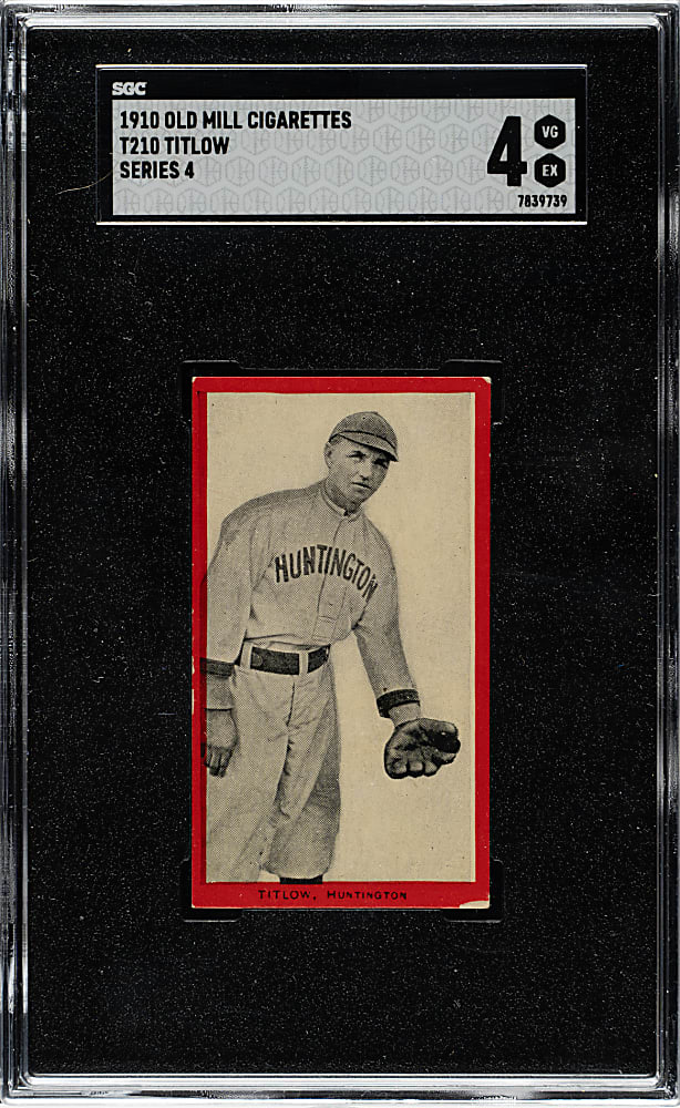 1910 T210 Old Mill Tobacco "Series 4" Titlow SGC VG/EX 4