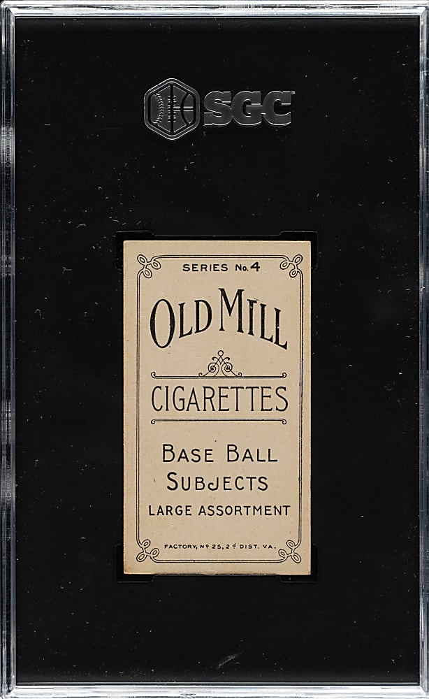 1910 T210 Old Mill Tobacco "Series 4" Titlow SGC VG/EX 4