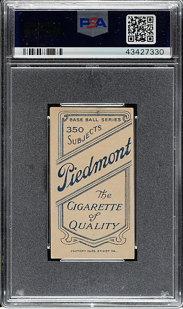 1909-1911 T206 White Border Harry Krause Portrait PSA EX+ 5.5