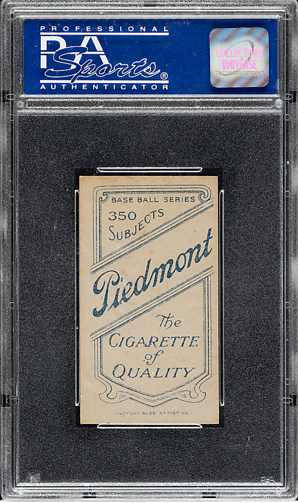 1909-1911 T206 White Border Mickey Doolan Batting PSA NM 7