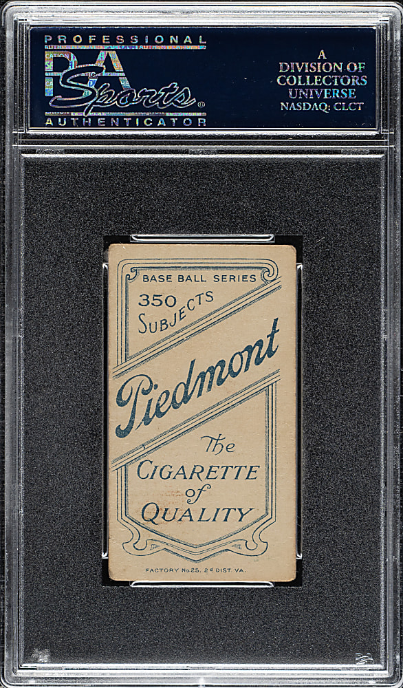 1909-1911 T206 White Border Mickey Doolan Fielding PSA VG+ 3.5