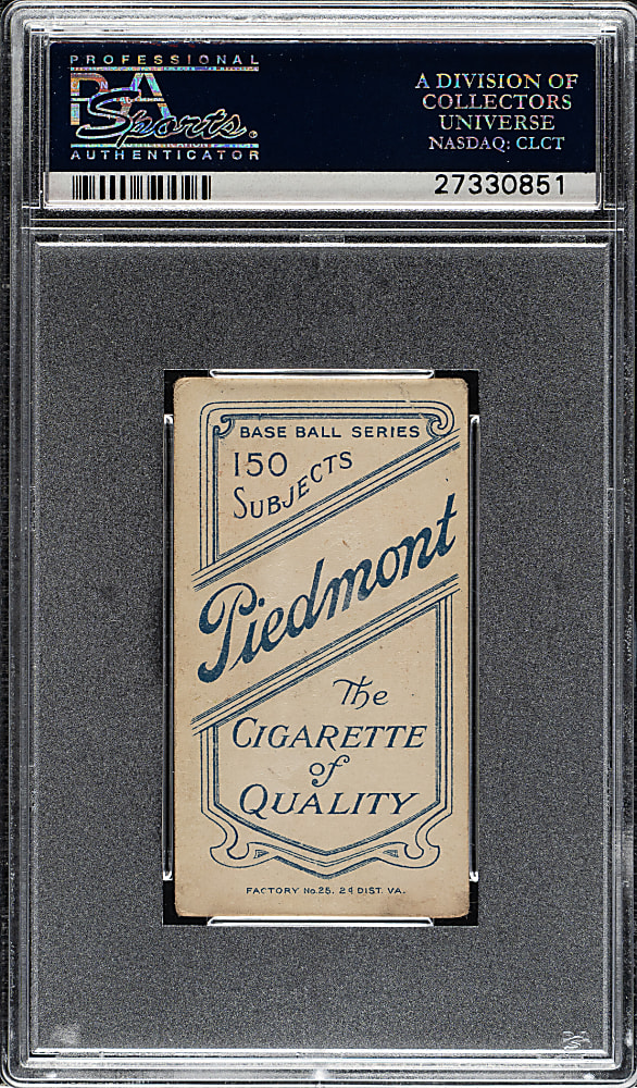 1909-1911 T206 White Border Kitty Bransfield PSA VG 3