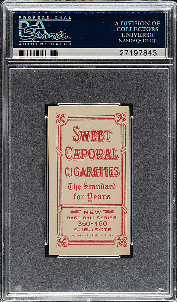 1909-1911 T206 White Border Sherry Magee with Bat PSA EX 5