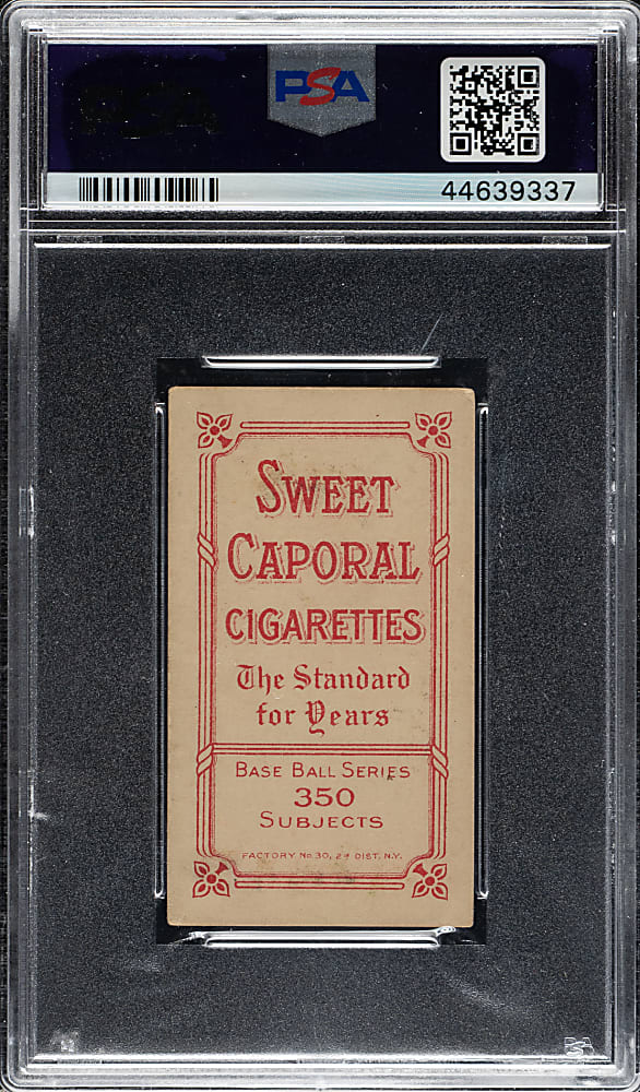 1909-1911 T206 White Border George McQuillan with Bat PSA VG-EX+ 4.5