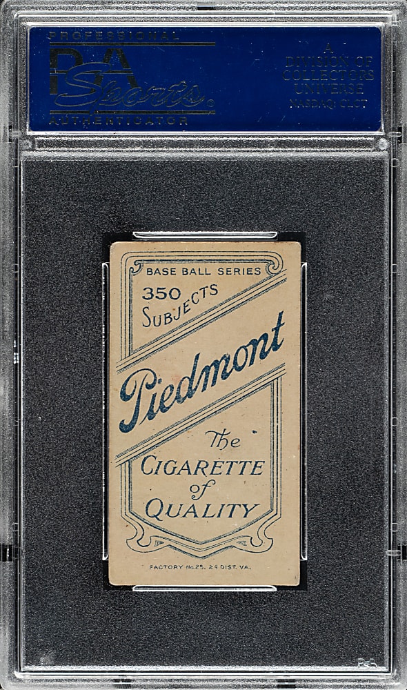 1909-1911 T206 White Border Perry Lipe Southern Leaguer PSA VG-EX 4