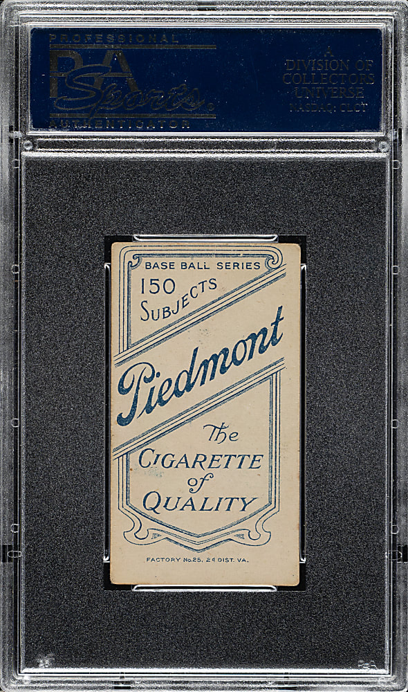 1909-1911 T206 White Border Rube Oldring Fielding PSA VG-EX+ 4.5