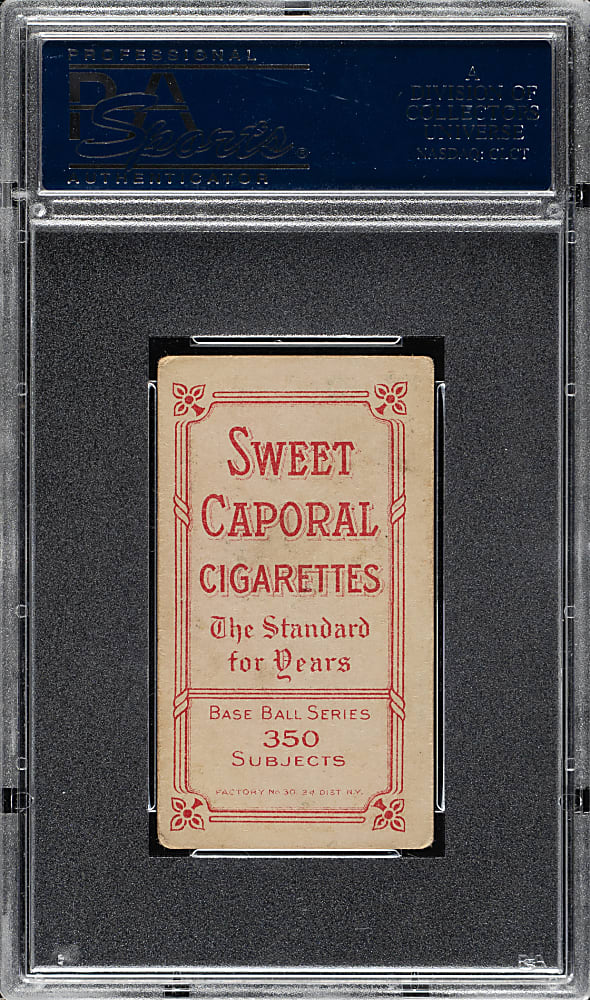 1909-1911 T206 White Border Simon Nichols Batting PSA VG 3