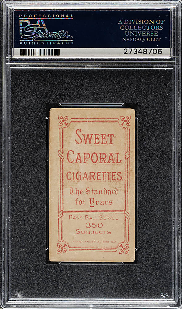 1909-1911 T206 White Border Izzy Hoffman PSA VG+ 3.5