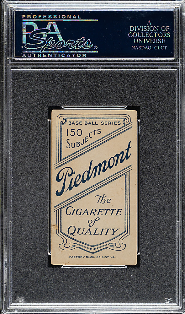 1909-1911 T206 White Border Fred Clarke Portrait PSA VG-EX+ 4.5