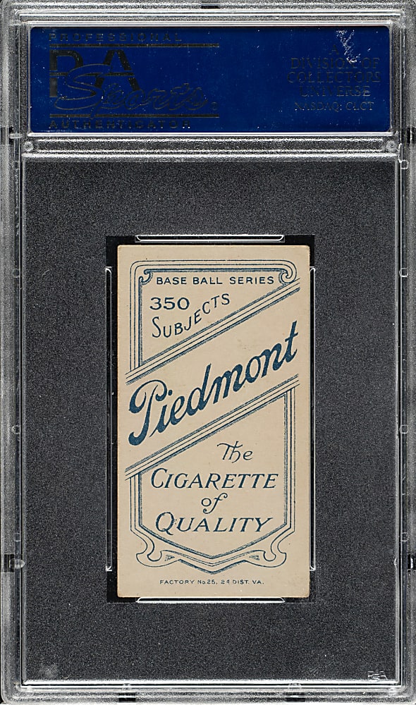 1909-1911 T206 White Border Vic Willis Portrait PSA EX 5