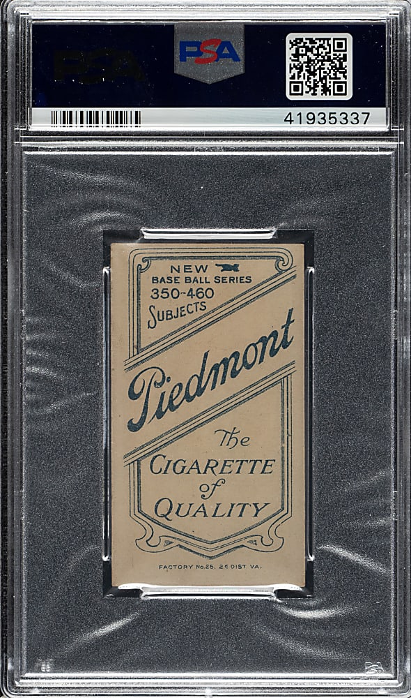 1909-1911 T206 White Border Ed Abbaticchio Blue Sleeves PSA EX+ 5.5