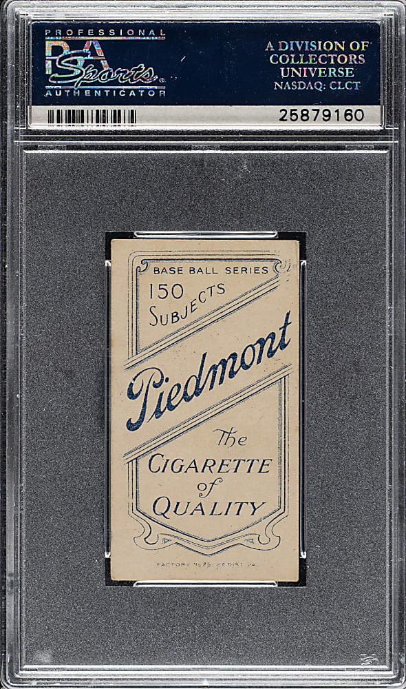 1909-1911 T206 White Border Chief Bender Portrait PSA VG-EX 4