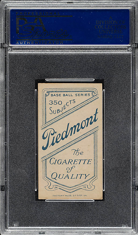 1909-1911 T206 White Border Bobby Wallace PSA EX-MT 6