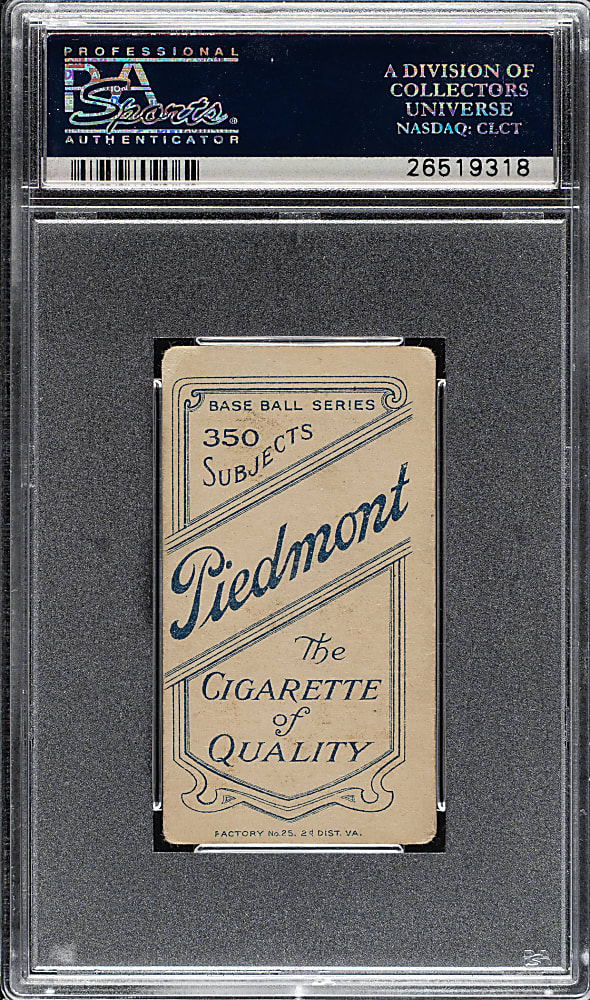 1909-1911 T206 White Border Harry Howell Portrait PSA GOOD+ 2.5