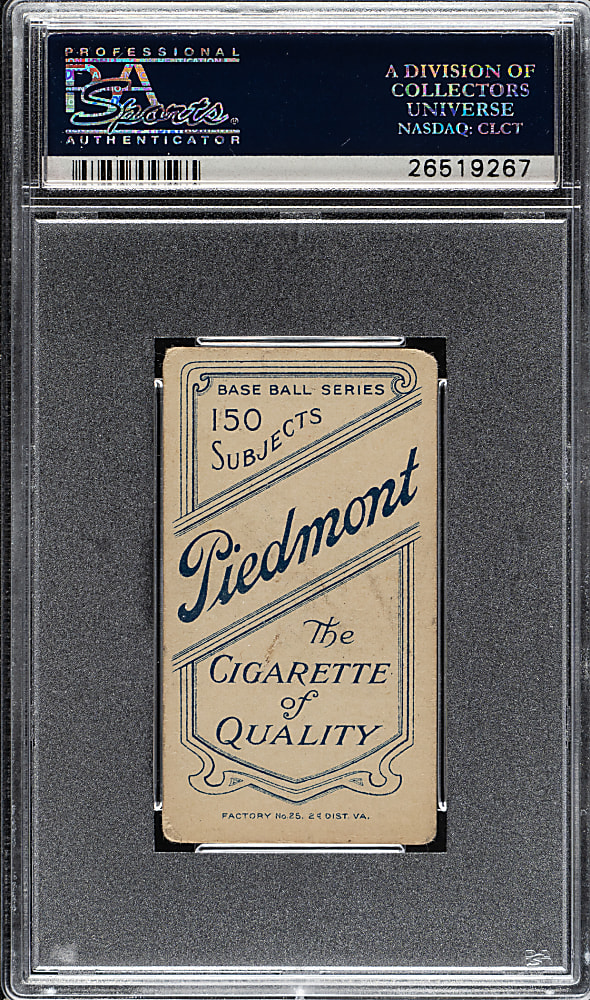 1909-1911 T206 White Border Dode Criss PSA VG 3