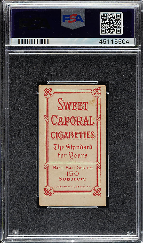 1909-1911 T206 White Border Jimmy Williams PSA VG-EX 4