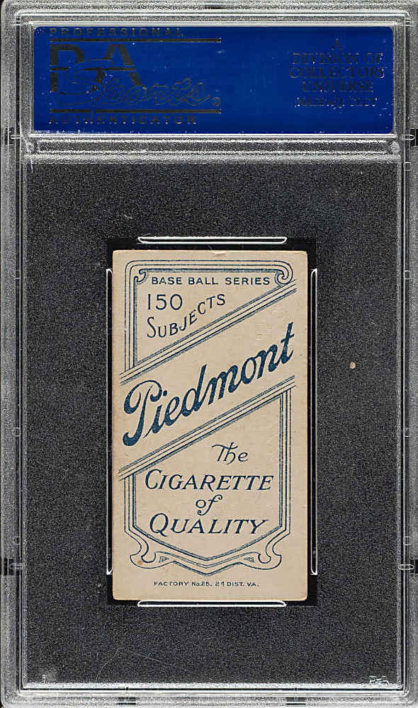 1909-1911 T206 White Border Tom Jones PSA VG-EX 4