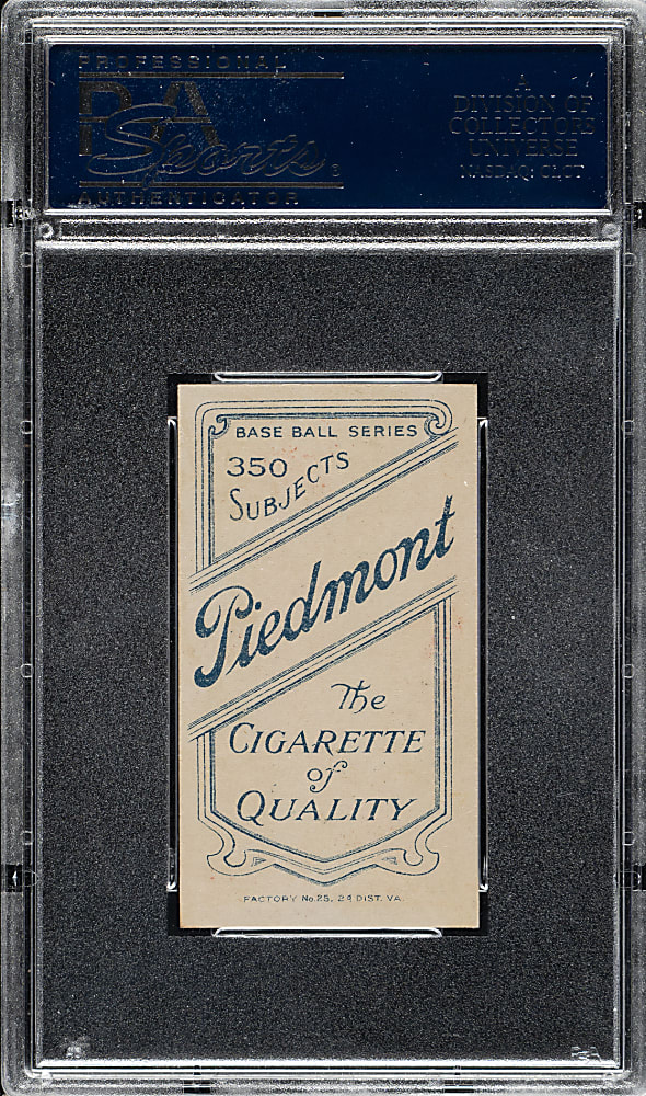 1909-1911 T206 White Border Bill Dineen PSA EX-MT 6