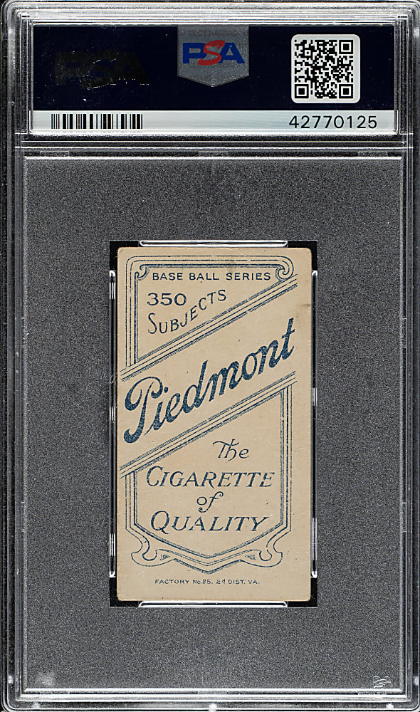 1909-1911 T206 White Border Tony Thebo Southern Leaguer PSA VG-EX 4