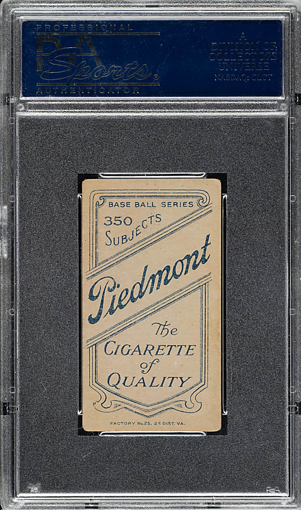 1909-1911 T206 White Border Carlos Smith Southern Leaguer PSA VG-EX 4