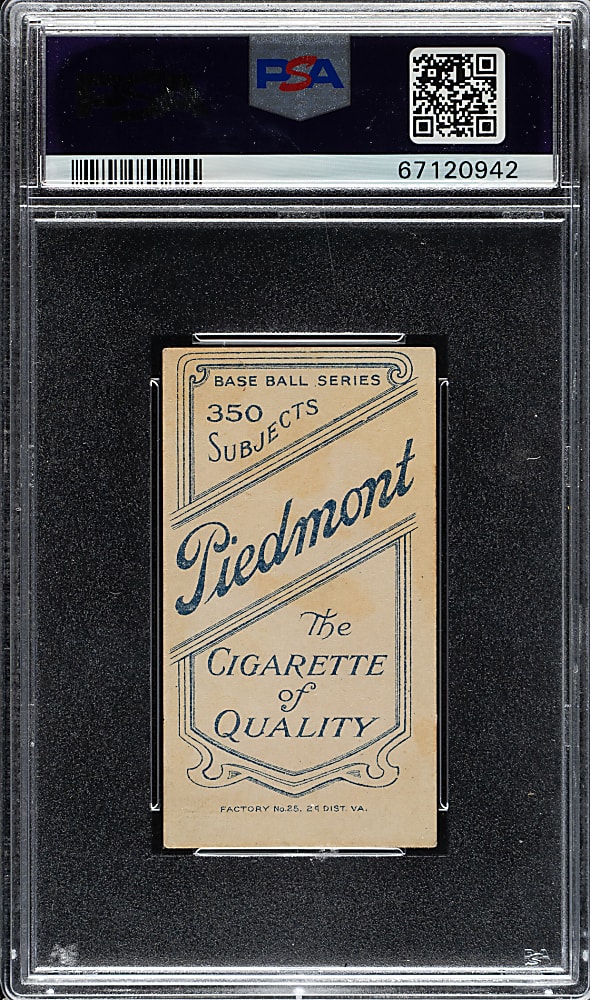 1909-1911 T206 White Border Dolly Stark Southern Leaguer PSA EX 5