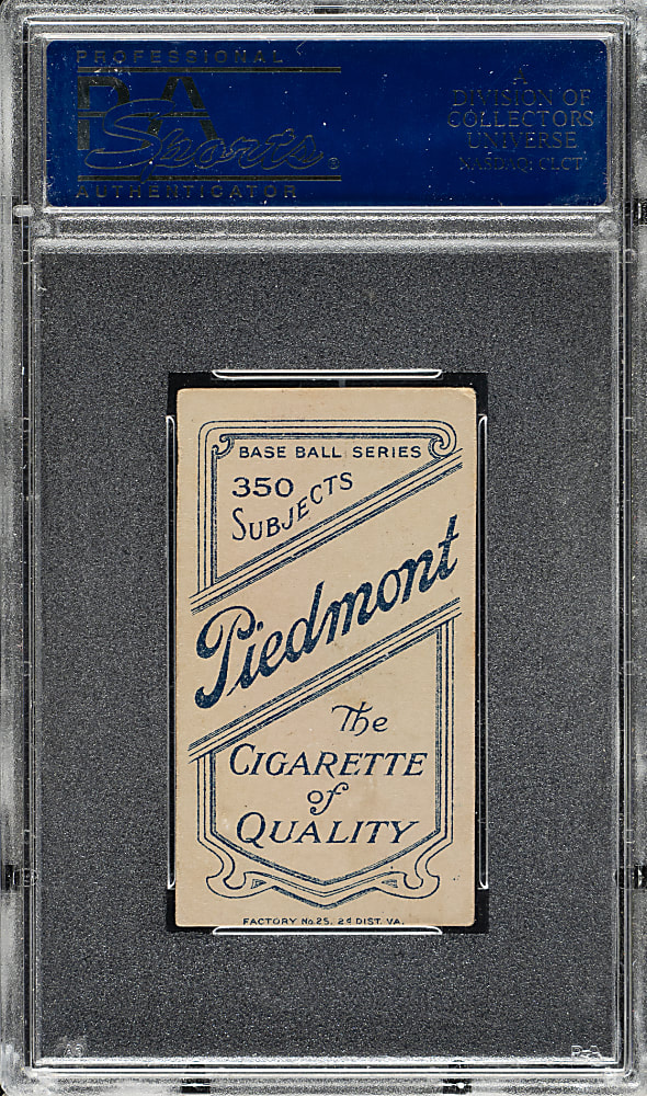 1909-1911 T206 White Border Fred Abbott PSA EX 5