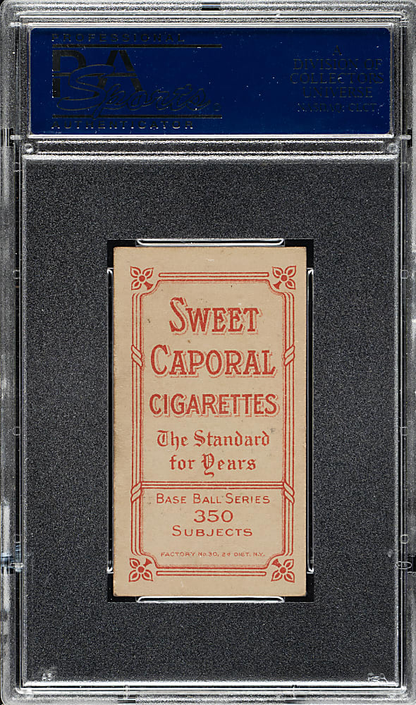 1909-1911 T206 White Border Bill Lattimore PSA EX-MT 6