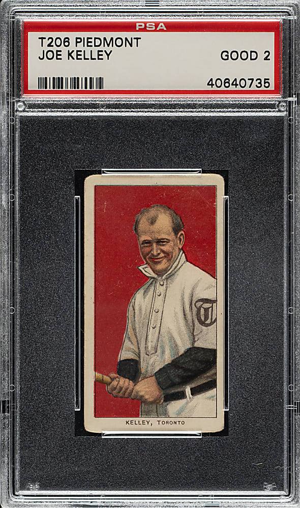 1909-1911 T206 White Border Joe Kelley PSA GOOD 2