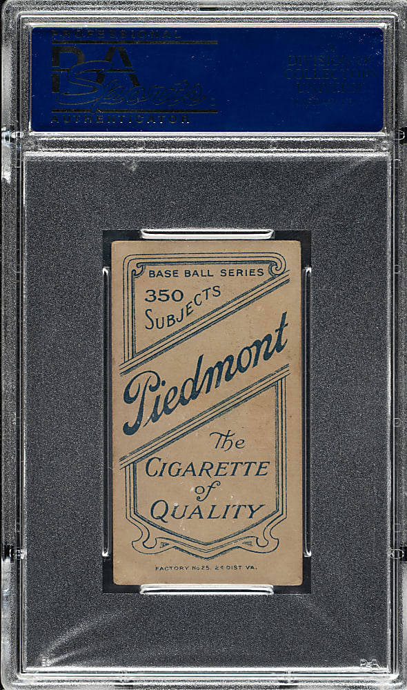 1909-1911 T206 White Border Fred Mitchell PSA EX 5