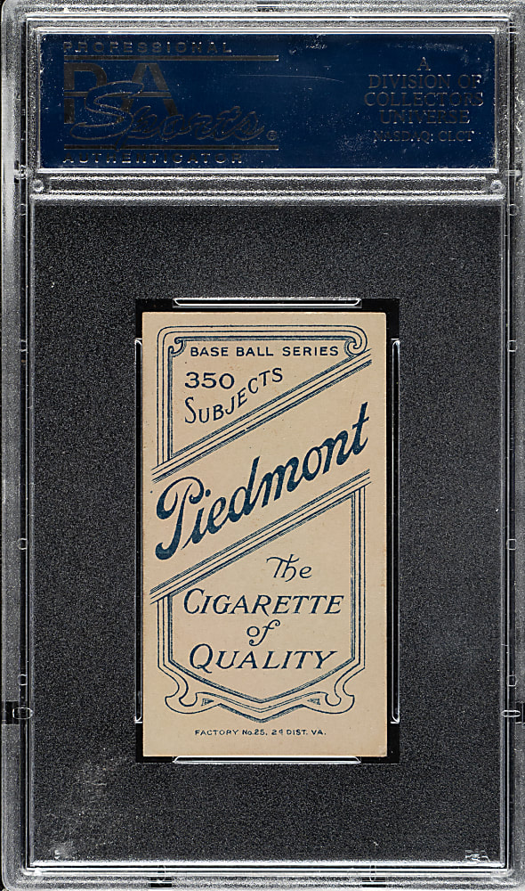 1909-1911 T206 White Border Moose Grimshaw PSA EX-MT 6