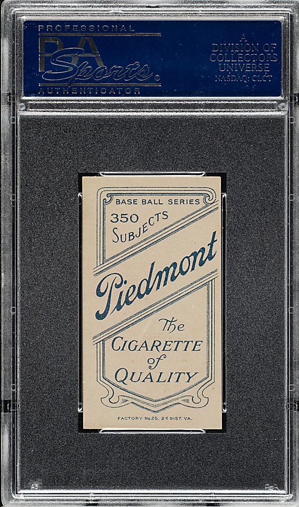 1909-1911 T206 White Border Jack Bliss PSA EX-MT+ 6.5