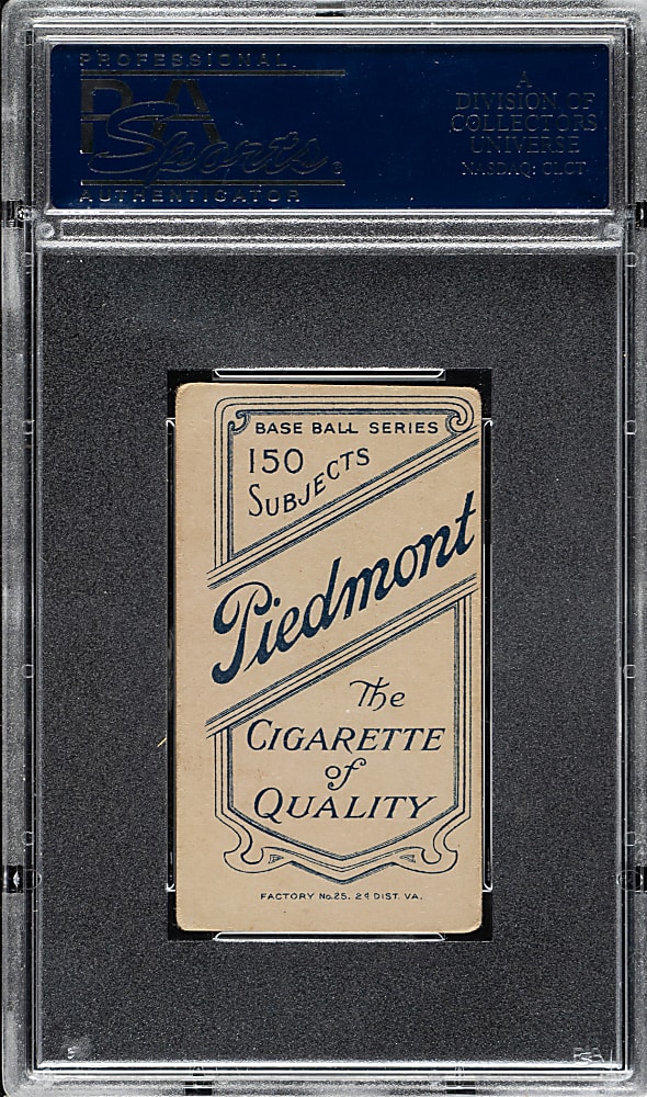 1909-1911 T206 White Border Al Shaw PSA VG-EX 4