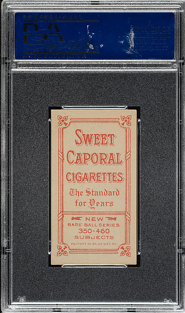 1909-1911 T206 White Border Rube Geyer PSA EX-MT 6