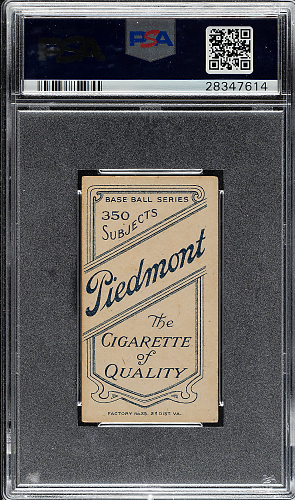 1909-1911 T206 White Border Al Orth Southern Leaguer PSA VG-EX 4