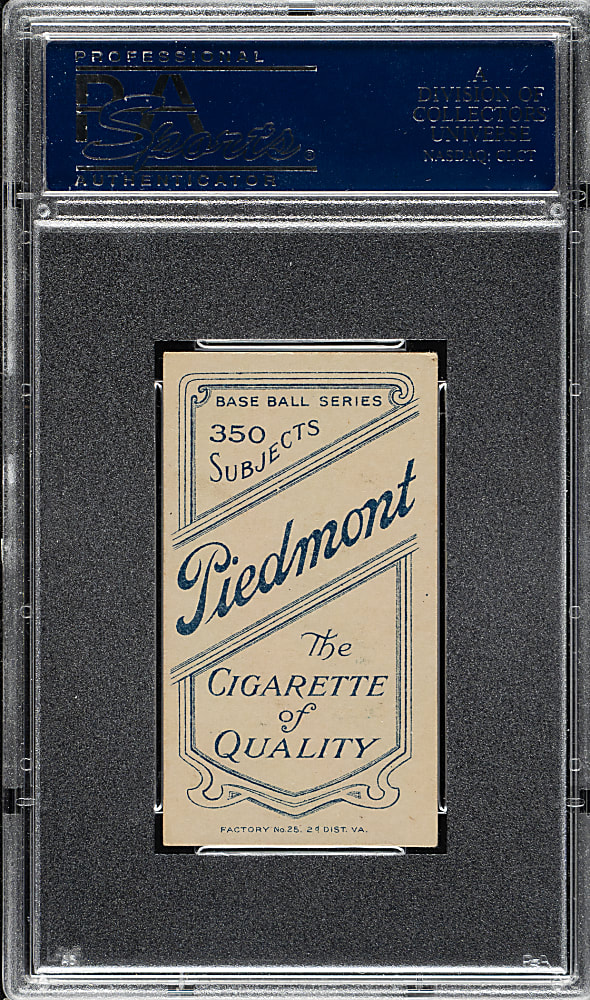 1909-1911 T206 White Border Bill Cranston Southern Leaguer PSA EX 5