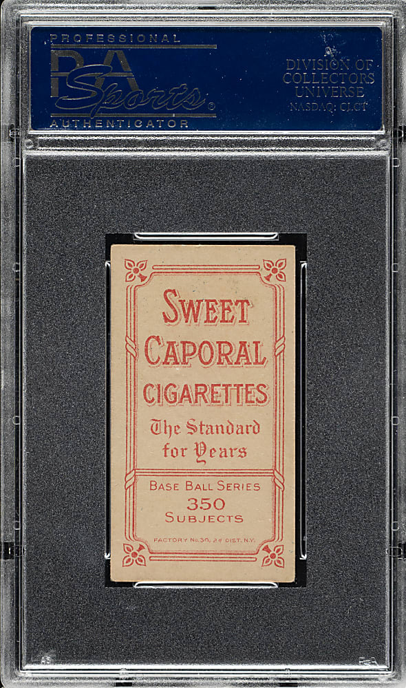 1909-1911 T206 White Border Jake Thielman PSA EX 5