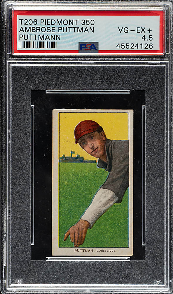 1909-1911 T206 White Border Ambrose Puttman PSA VG-EX+ 4.5