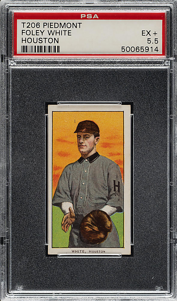 1909-1911 T206 White Border Foley White Southern Leaguer PSA EX+ 5.5