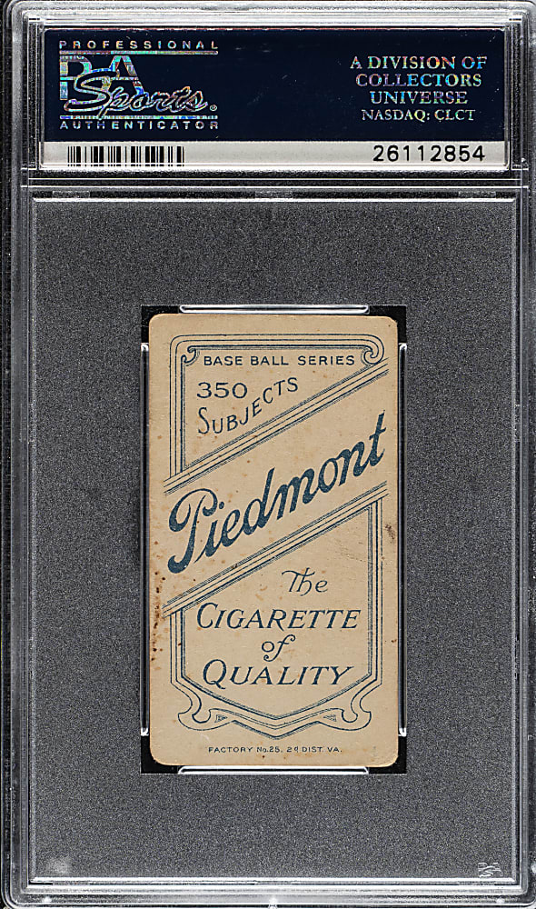 1909-1911 T206 White Border Jimmy Collins PSA VG 3