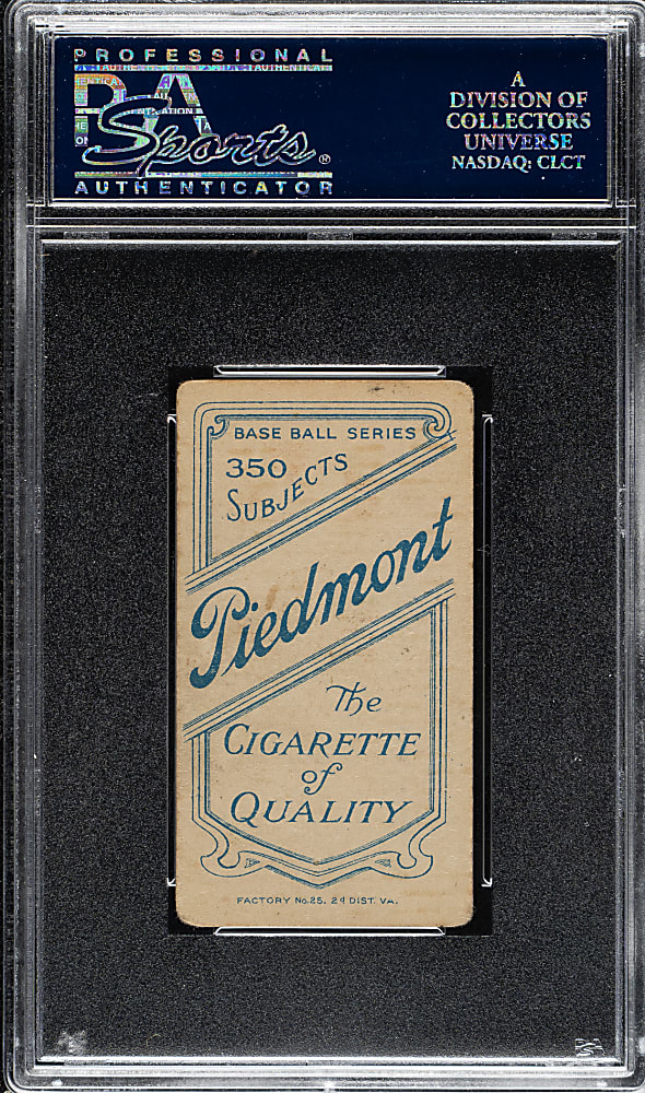 1909-1911 T206 White Border Jerry Downs PSA VG 3