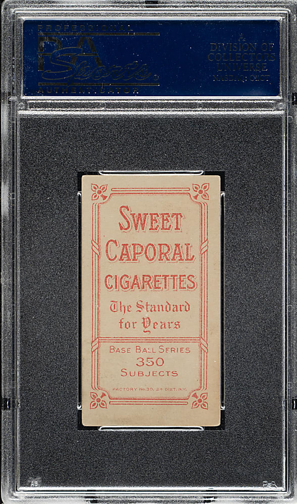 1909-1911 T206 White Border Newt Randall PSA EX 5