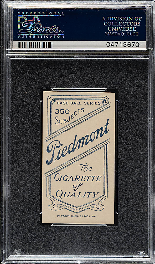 1909-1911 T206 White Border Dan McGann PSA EX-MT+ 6.5