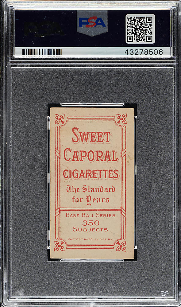 1909-1911 T206 White Border Jimmy Burke PSA VG-EX+ 4.5