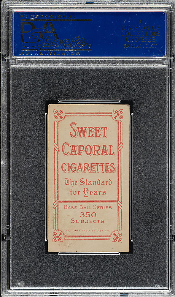 1909-1911 T206 White Border Paul Davidson PSA EX 5