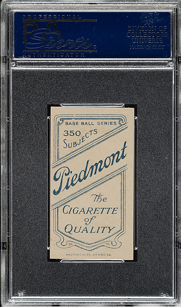 1909-1911 T206 White Border Roy Brashear PSA EX-MT 6