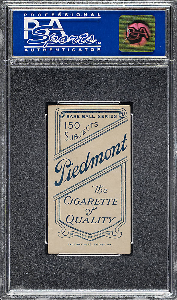 1909-1911 T206 White Border Sam Crawford Throwing PSA EX-MT 6